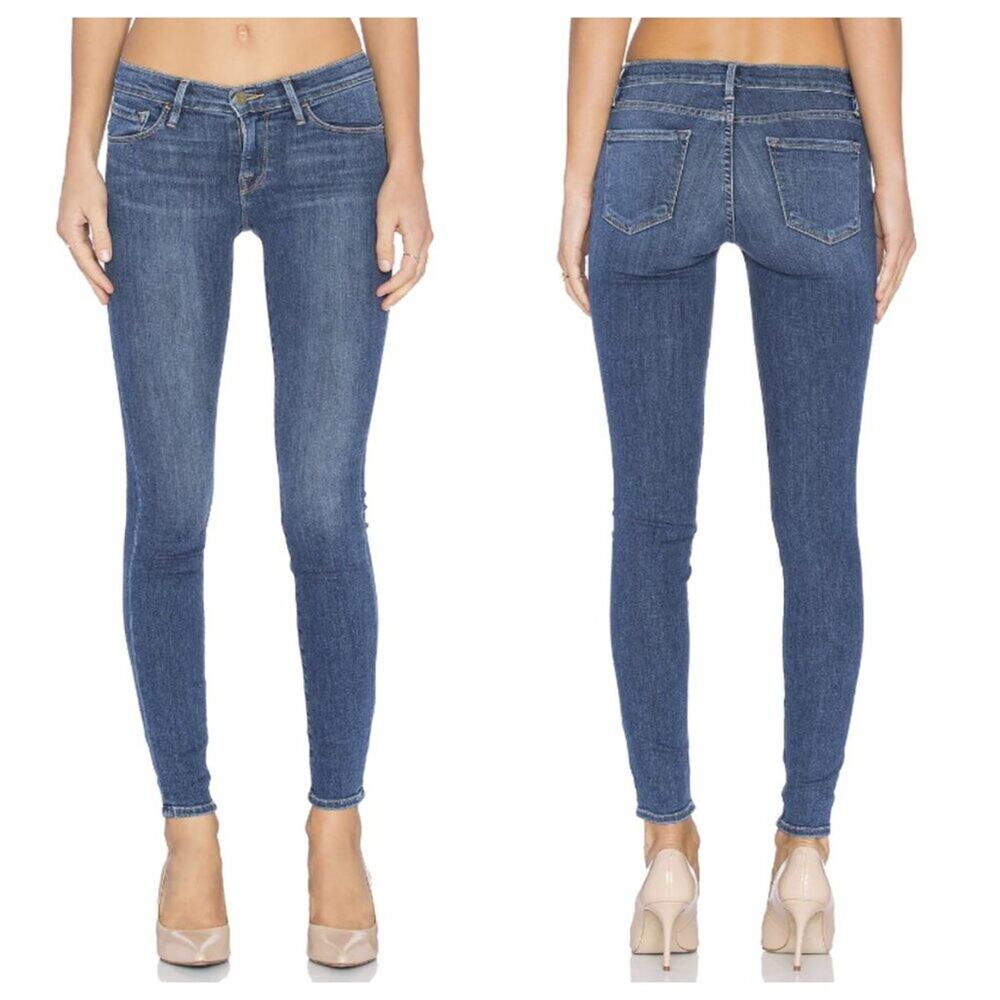 FRAME Women's Le Skinny de Jeanne Skinny Jean Huntley Size 29